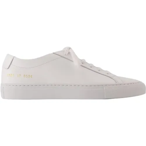 Leather Low Top Sneakers , female, Sizes: 6 UK - Common Projects - Modalova