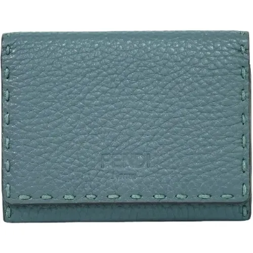 Pre-owned Leather wallets , female, Sizes: ONE SIZE - Fendi Vintage - Modalova