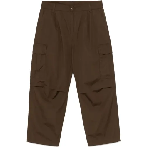 Straight Trousers, male, , Size: W30 Cargo Pant with Military-Inspired Design - Carhartt WIP - Modalova