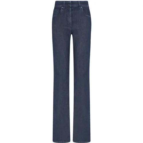 Boot-cut Jeans, female, , Size: M Flared Denim Trousers - Giorgio Armani - Modalova