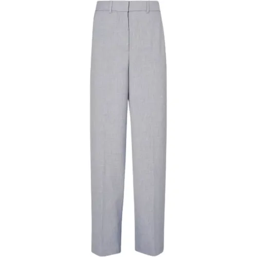 Chino Pants - Frozen Color, Straight Cut , female, Sizes: S, XS, 2XS, M - Liu Jo - Modalova