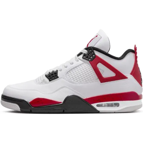 Sneakers, male, , Size: 4 1/2 US Red Cement Retro Sneakers - Jordan - Modalova