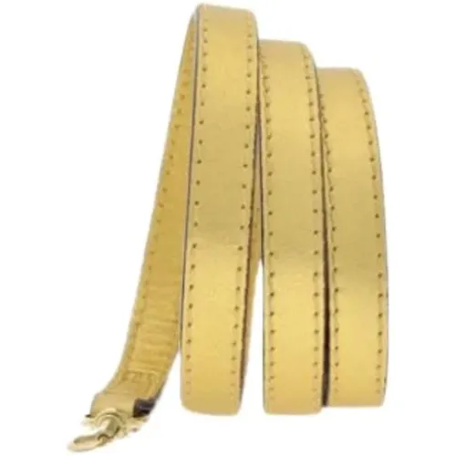 Golden Leather Shoulder Bag , female, Sizes: ONE SIZE - Carolina Herrera - Modalova