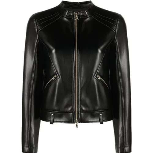 Elegant Faux Leather Jacket , female, Sizes: XS, M, L - PATRIZIA PEPE - Modalova