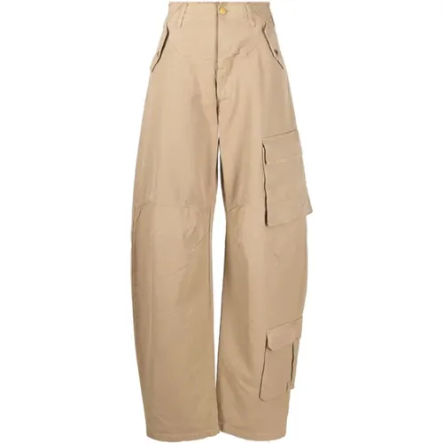 Cargo Trousers , female, Sizes: W25 - Darkpark - Modalova