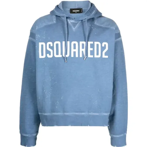 Hoodies, male, , Size: M Sweaters - Dsquared2 - Modalova