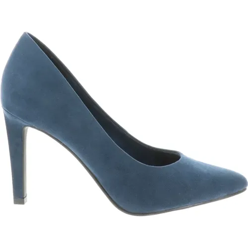 Womens Fabric High Heel Shoes , female, Sizes: 6 UK - marco tozzi - Modalova