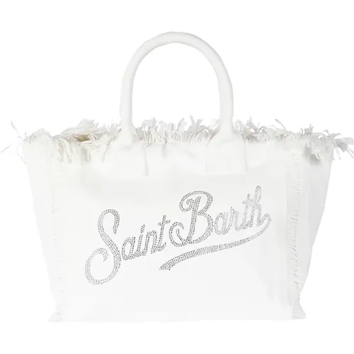 Fringed Beach Vanity Bag , female, Sizes: ONE SIZE - MC2 Saint Barth - Modalova