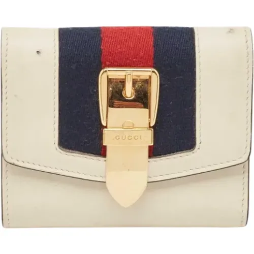 Pre-owned Wallets, female, , Size: ONE SIZE Pre-owned Leather wallets - Gucci Vintage - Modalova