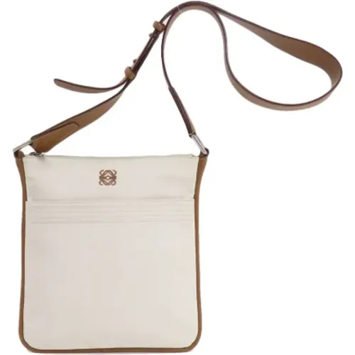 Pre-owned Cross Body Bags, female, , Size: ONE SIZE Pre-owned Leather shoulder-bags - Loewe Pre-owned - Modalova