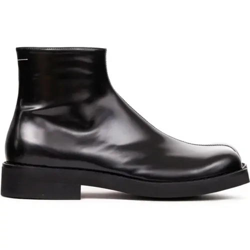 Stylish Ankle Boots for Men , male, Sizes: 10 UK, 11 UK, 6 UK, 8 UK, 9 UK - MM6 Maison Margiela - Modalova