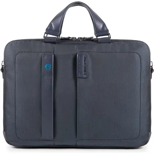 Laptop Bags & Cases, male, , Size: ONE SIZE Men's Bags Handbag Noos - Piquadro - Modalova