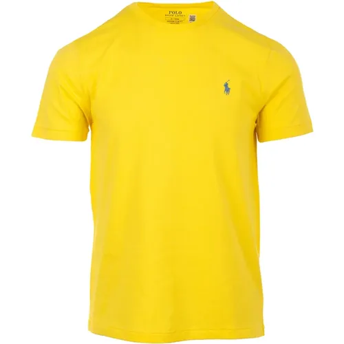 Gelbe T-Shirts und Polos , Herren, Größe: XL - Ralph Lauren - Modalova