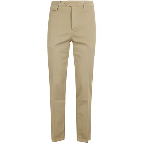 Chinos, male, , Size: W31 Stylish Paride Chino Pants - Tela Genova - Modalova