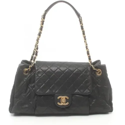 Pre-owned Leather chanel-bags , female, Sizes: ONE SIZE - Chanel Vintage - Modalova