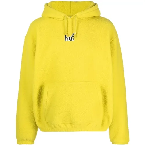 Hoodies, male, , Size: L Griffith Fleece Hoodie - HUF - Modalova