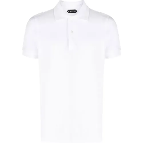 Polo Shirts, male, , Size: XL Polo Shirt by - Tom Ford - Modalova