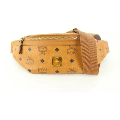 Pre-owned Belt Bags, female, , Size: ONE SIZE Pre-owned Leather crossbody-bags - MCM Pre-owned - Modalova