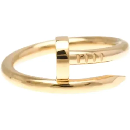 Pre-owned Rose Gold rings , female, Sizes: ONE SIZE - Cartier Vintage - Modalova