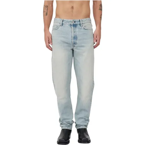 Locker Sitzende Mid Waist Jeans , Herren, Größe: W31 L32 - Won Hundred - Modalova