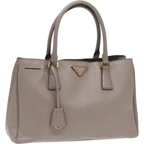 Pre-owned Tote Bags, female, , Size: ONE SIZE Pre-owned Leather handbags - Prada Vintage - Modalova