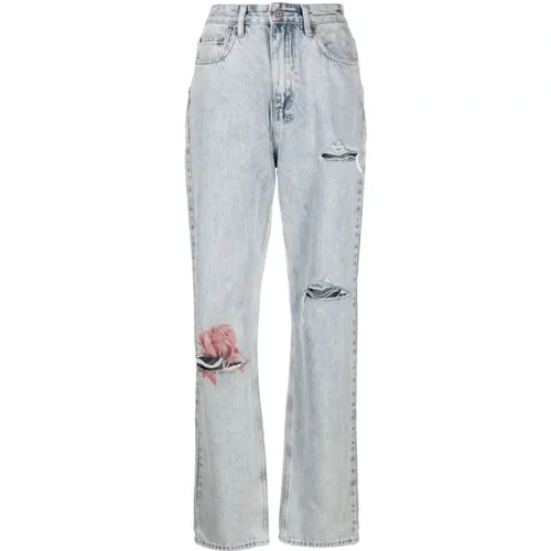 Gerades Jeans , Damen, Größe: W24 - Ksubi - Modalova