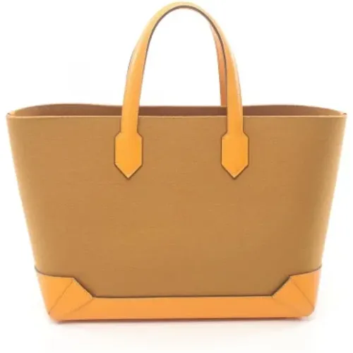 Pre-owned Tote Bags, female, , Size: ONE SIZE Pre-owned Leather totes - Hermès Vintage - Modalova