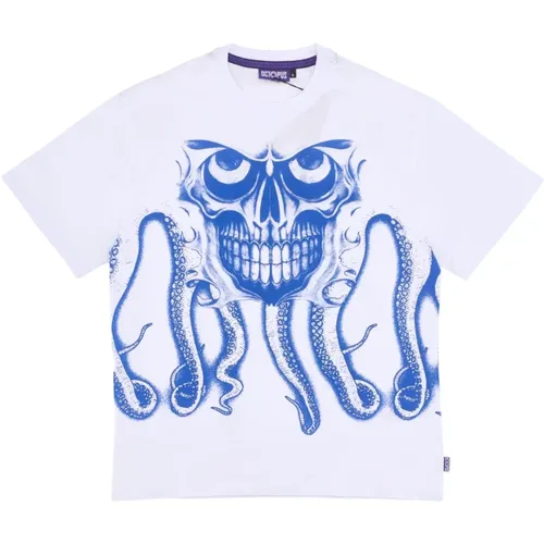 T-Shirts, male, , Size: XS Skull Tee T-Shirt - Octopus - Modalova