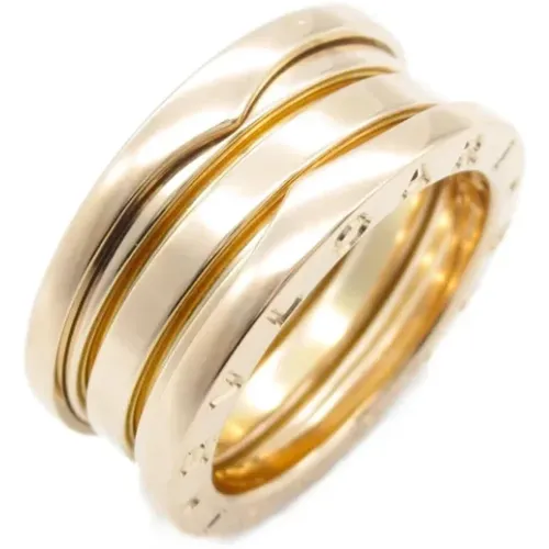 Pre-owned Jewellery, female, , Size: ONE SIZE Pre-owned Rose Gold rings - Bvlgari Vintage - Modalova