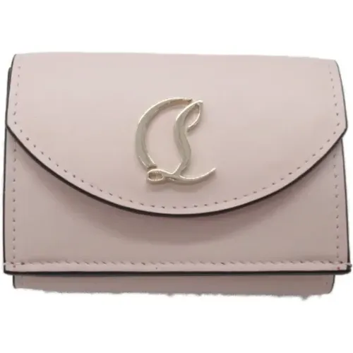 Pre-owned Leather wallets , female, Sizes: ONE SIZE - Christian Louboutin Pre-owned - Modalova