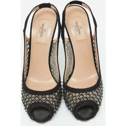 Pre-owned Mesh heels , female, Sizes: 5 1/2 UK - Valentino Vintage - Modalova