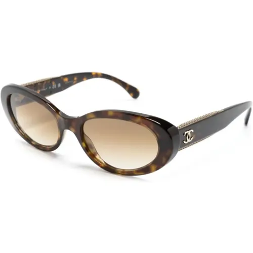 Ch5515 C71451 Sunglasses , female, Sizes: 54 MM - Chanel - Modalova