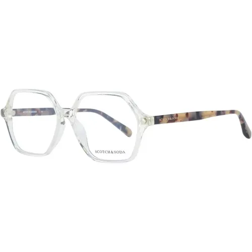 Transparente Eckige Optische Brillen Damen - Scotch & Soda - Modalova
