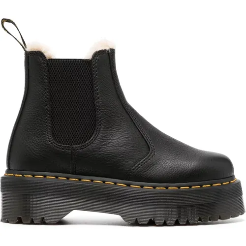 Quad Platform Chelsea Boots , female, Sizes: 5 UK, 4 UK, 6 UK - Dr. Martens - Modalova