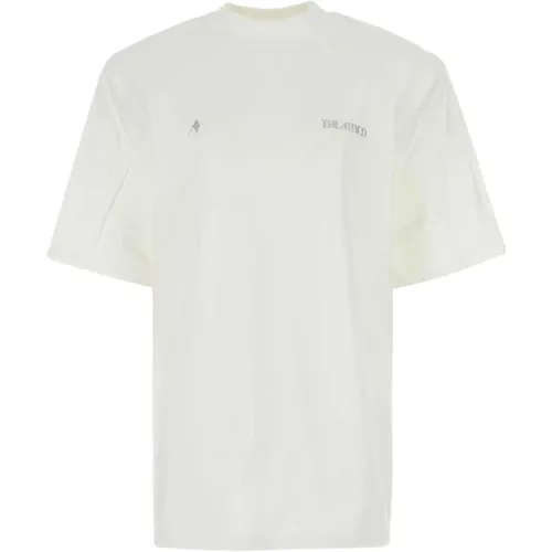 Weiße Kilie Oversize T-Shirt , Damen, Größe: XS - The Attico - Modalova