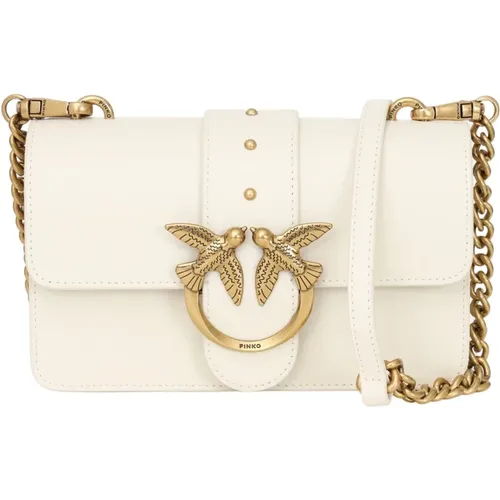 Bags.. Ivory , female, Sizes: ONE SIZE - pinko - Modalova