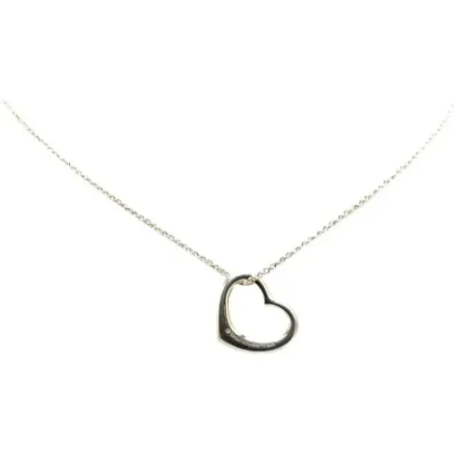 Pre-owned Jewellery, female, , Size: ONE SIZE Pre-owned Silver necklaces - Tiffany & Co. Pre-owned - Modalova