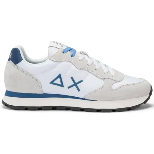 Sneakers, male, , Size: 13 US Minimalist Fabric Sneakers - Sun68 - Modalova