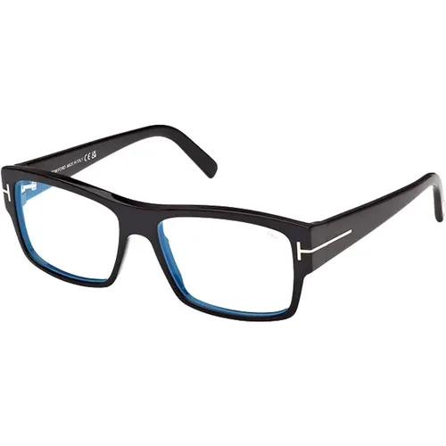 Schwarze Glänzende Sonnenbrille Ft5941-B-001 - Tom Ford - Modalova