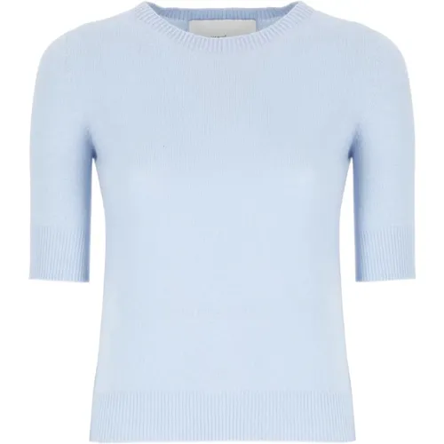 Light Cashmere Sweater Woman Round Neck , female, Sizes: S, M, XS - Vanisé - Modalova