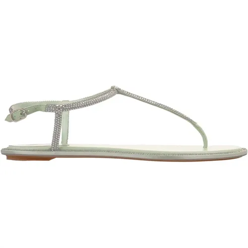 Jewel Leather Sandals , female, Sizes: 6 UK, 5 1/2 UK, 3 UK, 4 1/2 UK, 4 UK, 7 UK, 5 UK - René Caovilla - Modalova