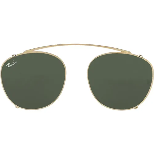 Sunglasses, unisex, , Size: 47 MM Gold Round Eyewear Frames - Ray-Ban - Modalova