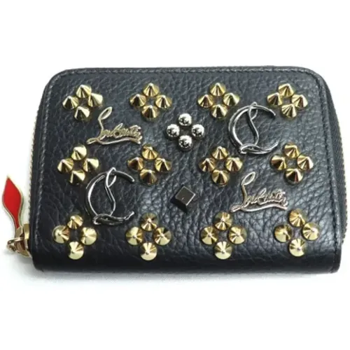 Pre-owned Wallets, female, , Size: ONE SIZE Pre-owned Leather wallets - Christian Louboutin Pre-owned - Modalova