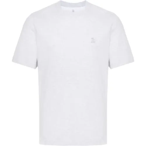 T-shirts and Polos , male, Sizes: 2XL, XL - BRUNELLO CUCINELLI - Modalova
