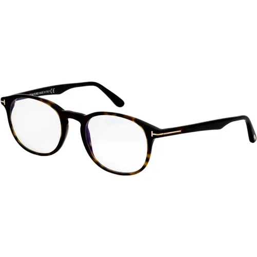 Runde Brillen , Herren, Größe: ONE Size - Tom Ford - Modalova