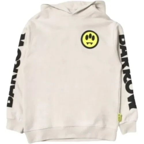 Beiger Hoodie mit Logodruck BARROW - BARROW - Modalova