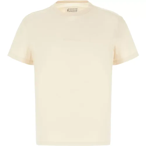 Lässiges Baumwoll T-Shirt , Herren, Größe: L - Maison Margiela - Modalova