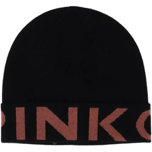 Tubular Hat , female, Sizes: ONE SIZE - pinko - Modalova