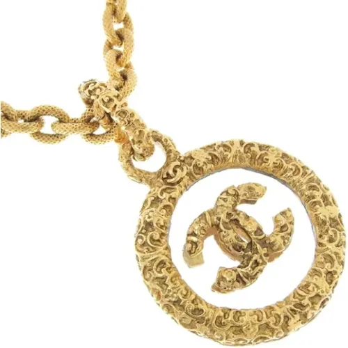 Pre-owned Metal chanel-jewelry , female, Sizes: ONE SIZE - Chanel Vintage - Modalova