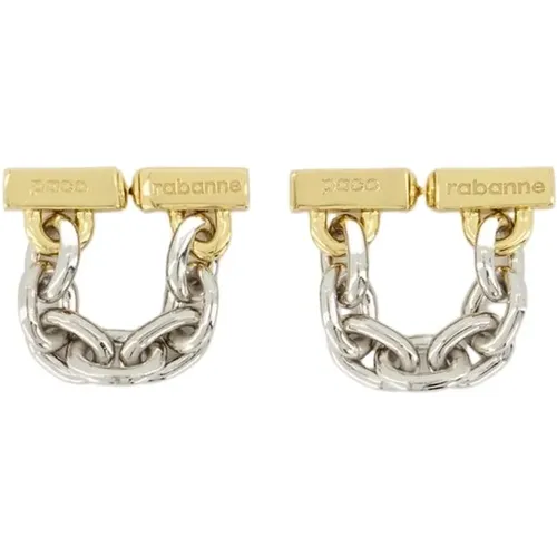 XL Link Chain Earring , female, Sizes: ONE SIZE - Paco Rabanne - Modalova